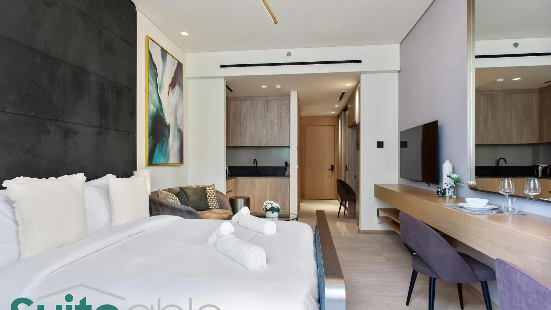 Studio In The Autograph Jvc W Amazing Facilities Dubai Apartment